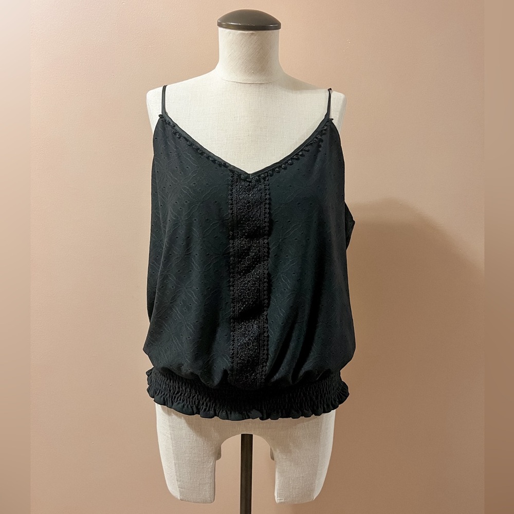 Eyelet Tank - White House Black Market